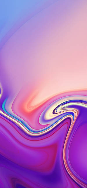Abstract Purple Swirl Note 10 Wallpaper