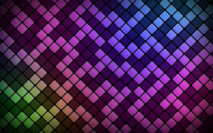 Abstract Squares Cool Pattern Wallpaper