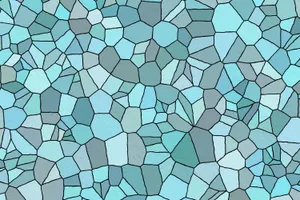 Abstract Stained Tiles Wallpaper