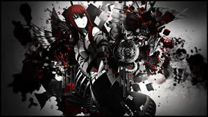 Abstract Steins Gate Kurisu Makise Wallpaper