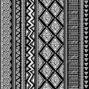 Abstract Tribal Patterns Wallpaper