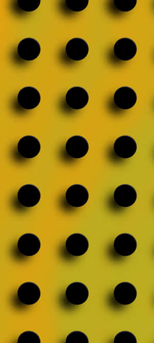 Abstract View Of An Infinite Stretch Of Tiny Black Dots Wallpaper