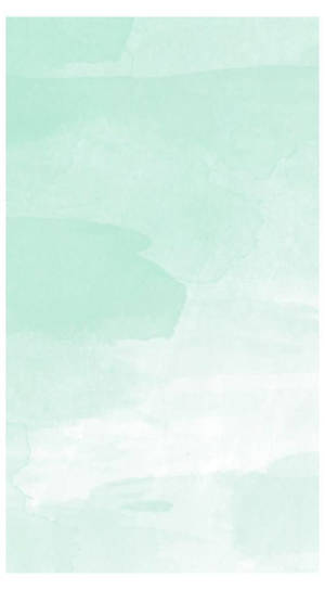 Abstract Watercolor Mint Green Iphone Wallpaper