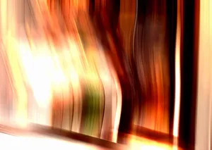 Abstract Wispy Wavy Lines Wallpaper