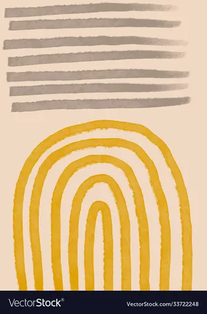 Abstract Yellow And Gray Stripes Vector Wallpaper