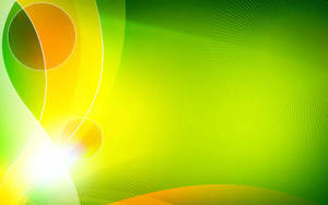 Abstract Yellow Green Background Wallpaper