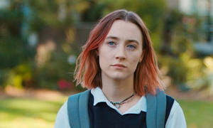 Academy Award-nominee Saoirse Ronan As Christine Mcpherson Wallpaper