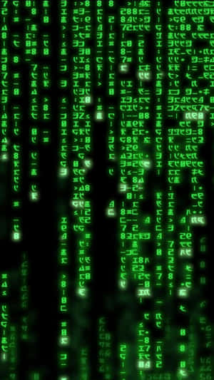 Access The World Of The Future With The Matrix Iphone. Wallpaper
