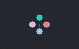 Action Buttons Ps4 Controller Wallpaper
