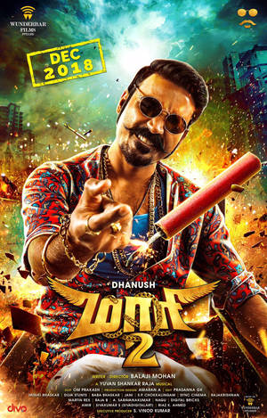 Action Comedy Movie Maari Wallpaper