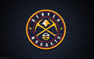 Action-packed Denver Nuggets Basketball Game Wallpaper