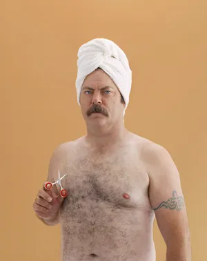 Actor Nick Offerman Wallpaper