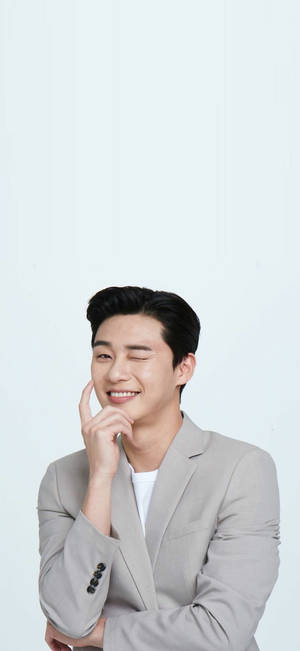 Actor Park Seo Jun Photoshoot Wallpaper