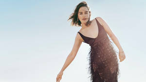 Actress Emilia Clarke Photoshoot Wallpaper