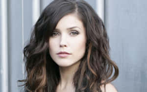 Actress Sophia Bush Poses For A Portrait Wallpaper