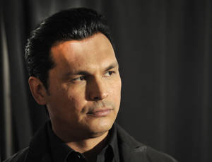 Adam Beach Black Background Wallpaper