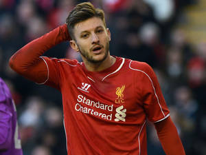 Adam Lallana Hand On Head Wallpaper