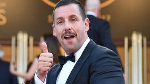 Adam Sandler Doing Thumbs-up Wallpaper