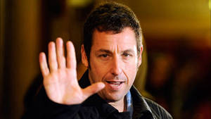 Adam Sandler Stopping Sign Wallpaper