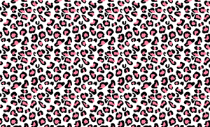 Add A Dash Of Wildness To Your Look With Pink Leopard Print. Wallpaper