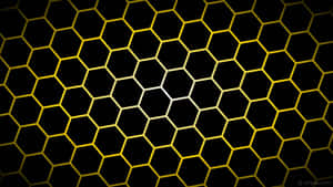 Add A Touch Of Luxury To Your Desktop With This Stunning Black And Gold Wallpaper. Wallpaper