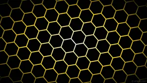 Add A Touch Of Luxury To Your Desktop With This Stunning Black And Gold Wallpaper. Wallpaper