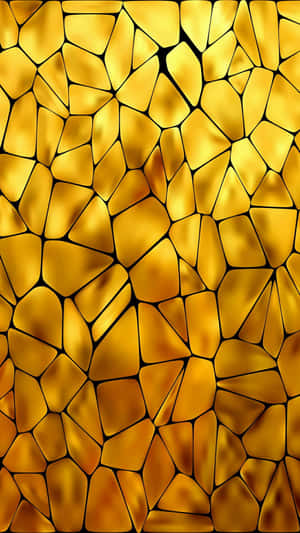 Add A Touch Of Luxury With A Gold Iphone Wallpaper