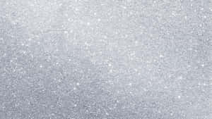 Add Some Sparkle To Your Life With White Glitter Wallpaper
