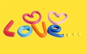 Add Some Sunshine To Your Home With A Cute Yellow Desktop Wallpaper. Wallpaper