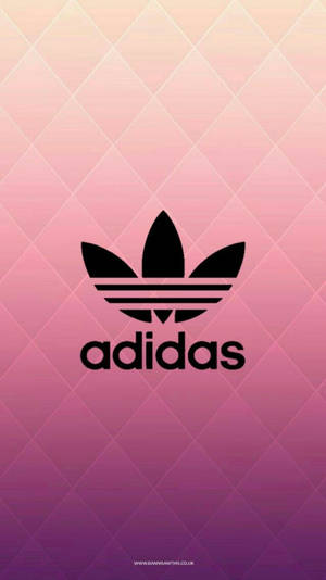Adidas Pink Diamond Tiles Wallpaper