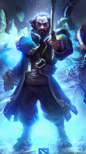 Admiral Claddish Navy Kunkka Dota 2 Iphone Wallpaper