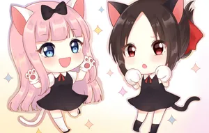 Adorable Baby Anime Character Wallpaper