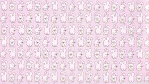 Adorable Kawaii Pink Aesthetic Desktop Wallpaper Wallpaper