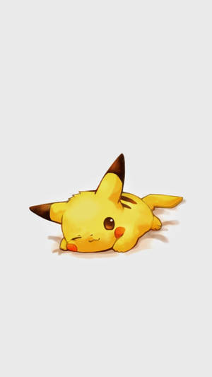 Adorable Pikachu Artwork Wallpaper