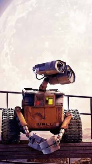 Adorable Wall-e Iphone Wallpaper Wallpaper