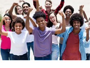 Adorable Young Empowerment Wallpaper