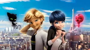 Adrien Agreste And Marinette Wallpaper