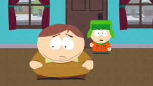 Adult Cartoon Kyle Broflovski And Eric Cartman Wallpaper