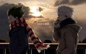 Adult Gon And Killua Zoldyck Wallpaper