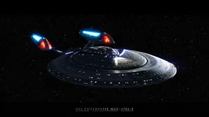 Advance Star Trek Spaceship Wallpaper