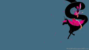Adventure Time Lord Monochromicorn Wallpaper