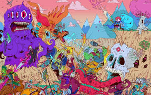 Adventure Time Ooo Monsters Wallpaper