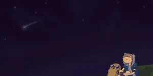 Adventure Time Stargazing Finn And Jake Wallpaper