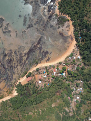 Aerial Shot Of Guinea Bissau Wallpaper