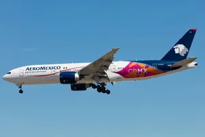 Aeromexico Airline Boeing 777-2q8 Plane Wallpaper