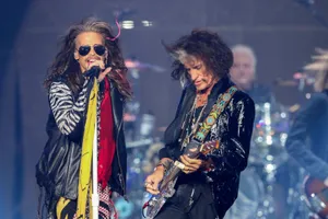 Aerosmith Joe Perry Steven Tyler Toxic Twins Wallpaper