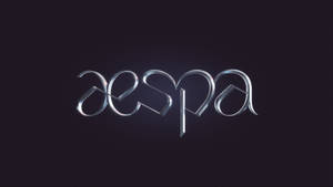 Aespa Crystal Logo Wallpaper
