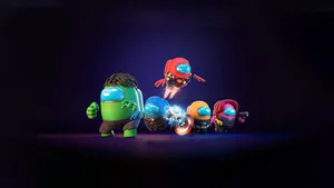 Aesthetic Among Us Avengers Wallpaper