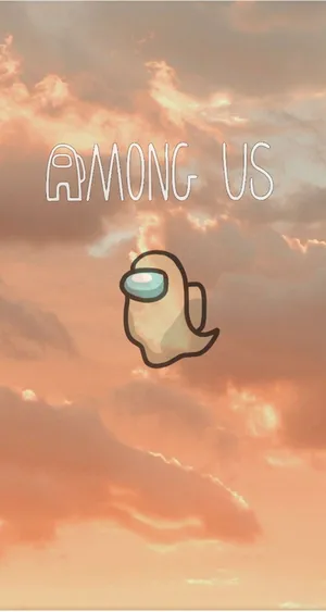 Aesthetic Among Us Ghost Wallpaper
