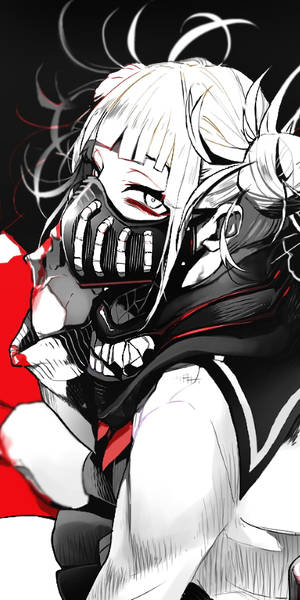 Aesthetic Anime Girl - Himiko Toga For Iphone Wallpaper Wallpaper